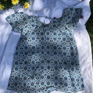 UO boho floral off shoulder dress